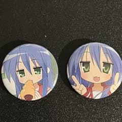 即購入OK】らき☆すた 泉こなた 缶バッジ 2個セット - メルカリ