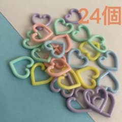 プラチェーン　ハート　24個のサムネイル