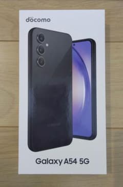 【新品未開封】Galaxy A54 5G  ブラック　128GBのサムネイル