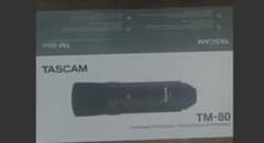 TASCAM TM-80(B)ブラック コンデンサーマイクロホン　音tascamのサムネイル