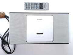 ソニー CDラジオ ZS-E80 語学学習用機能搭載 ホワイト - メルカリ