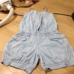 デニム  オールインワンのサムネイル