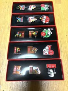 ☆非売品☆2020年 オリンピック コカ・コーラ ピンバッジ 6個セット