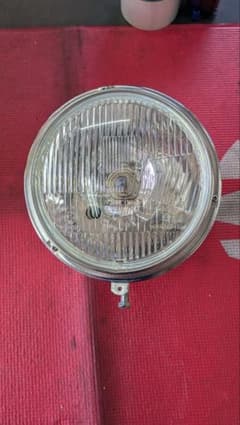 中古☆FLSTF1340EVO純正ヘッドライトボディ☆７インチヘッドライトレンズのサムネイル