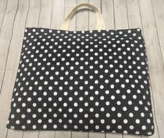 水玉模様のレッスンバックのサムネイル
