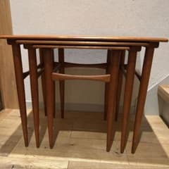 Kai Kristiansen nest table teak 3点セット - メルカリ