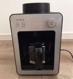 シロカ 全自動コーヒーメーカー カフェばこ SCA351 シルバーのサムネイル