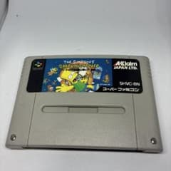 ザシンプソンズ バートの不思議な夢の大冒険 SHVC-BN スーパーファミコン