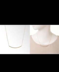 STAR JEWELRY Bar ネックレス K10 GOLDのサムネイル