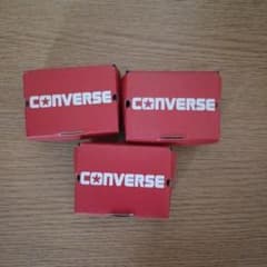 CONVERSE ミニチュア スニーカー 3個セットのサムネイル