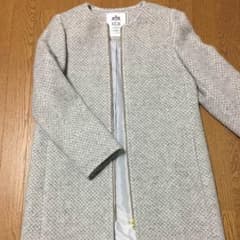 ♡IENA SLOBE♡新品未使用ノーカラーコートのサムネイル