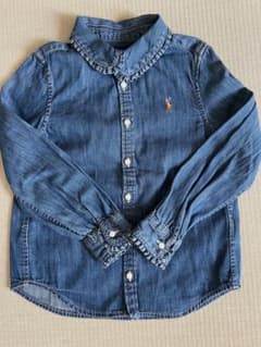 新品！ラルフローレン　キッズ　デニムシャツのサムネイル