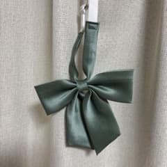 制服リボン チェック柄 グリーンのサムネイル