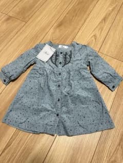 Noel bebe星柄ワンピース 90cm値下げのサムネイル