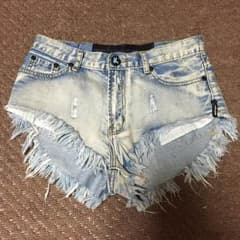 ワンティースプーン デニム ショートパンツのサムネイル