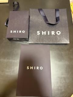 SHIRO ショップ袋 ショッパー 箱 3点セットのサムネイル