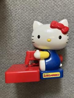 タカラ ハローキティ ニャンニャンミシン　昭和レトロのサムネイル