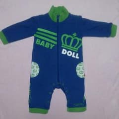 3児MAMA様 専用BABY DOLL ミッキーコラボ カバーオール70のサムネイル