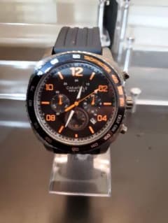 Bulova caravelle ブラックシリコン クロノグラフ - メルカリ
