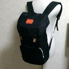 残り3点★新品！送料込み！メタルバックルリュック黒！のサムネイル