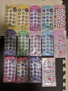 カプセルポップシール ステッカー まとめ売り 11枚セット➕おまけのサムネイル
