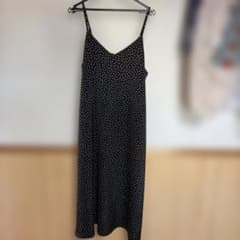 k*❁様 GU 水玉 ドット キャミワンピース ワンピースのサムネイル