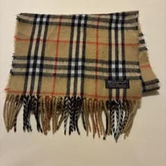 Burberrys London ラムウール100% マフラー ノバチェックのサムネイル
