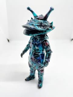 サンガッツ本舗 カネゴン レッドマン版 ソフビ マーブル ブルー サンガッツ本舗 カネゴン レッドマン版 ソフビ マーブル ブルー