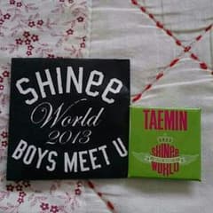 SHINee World 2013  缶バッチ(テミンver.)のサムネイル