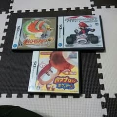 ポケモンハートゴールド、パワプロクンポケット13、マリオカートDSのサムネイル
