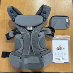 【箱付き】エルゴベビー オムニブリーズ 抱っこ紐 グラファイトグレーのサムネイル