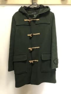 Factotum×Gloverall ダッフルコート　英国製  グリーンのサムネイル