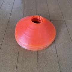 オレンジ トレーニングマーカー 10枚セットのサムネイル