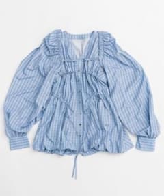 未使用 MAISON SPECIAL マルチウェイ タフタブラウス ブルー 未使用 MAISON SPECIAL マルチウェイ タフタブラウス ブルー - メルカリ