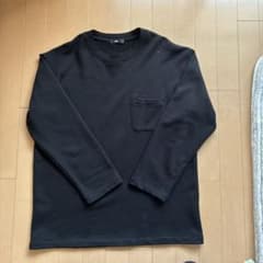 HARE 黒 長袖カットソー ポケット付きのサムネイル