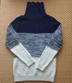 【美品】BEAMS HEART タートルネックニットのサムネイル