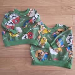 パウパトロール トレーナー 100cm　110cm　2枚セットのサムネイル