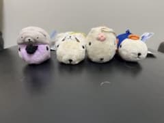 카피바라 씨 마네코 마스코트 4개 반다이 희소