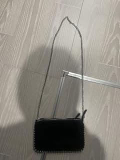 ZARA チェーンショルダーバッグ ブラック ミニバッグ ポシェットのサムネイル
