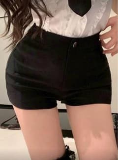 ショートパンツ ブラック Lのサムネイル