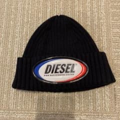 DIESEL ブラック ニット帽のサムネイル