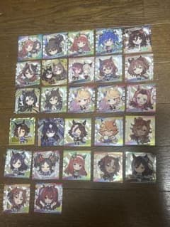 ウマ娘　シールグミ27枚のサムネイル