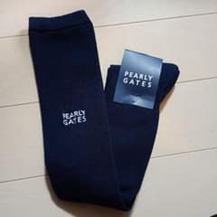新品！パーリーゲイツニーハイソックス ネイビー ソックス FR (22-24)