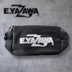 美品】矢沢永吉 公式グッズ マルチポーチ（ロゴ）ブラック E.YAZAWA