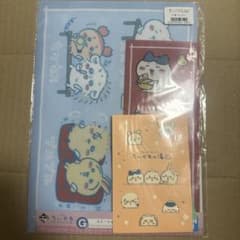 新品★一番くじ★ちいかわ★ちいかわの湯★G賞★ステーショナリー★クリアファイル 一番くじ ちいかわ ～なんかほっこり ちいかわの湯～」のG賞クリア