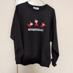 SEASON REASON リトルミイ 刺繍 スウェット ブラックのサムネイル