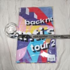 back number anti sleeps tour 2024 タオル銀テ付のサムネイル