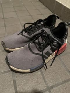 adidas NMD グレー/レッド スニーカーのサムネイル