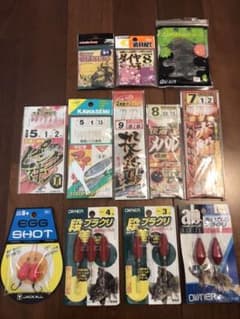 釣具仕掛け色々セット　エッグショット有りのサムネイル