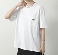 PRADA ポケットTシャツ ホワイト XS - メルカリ